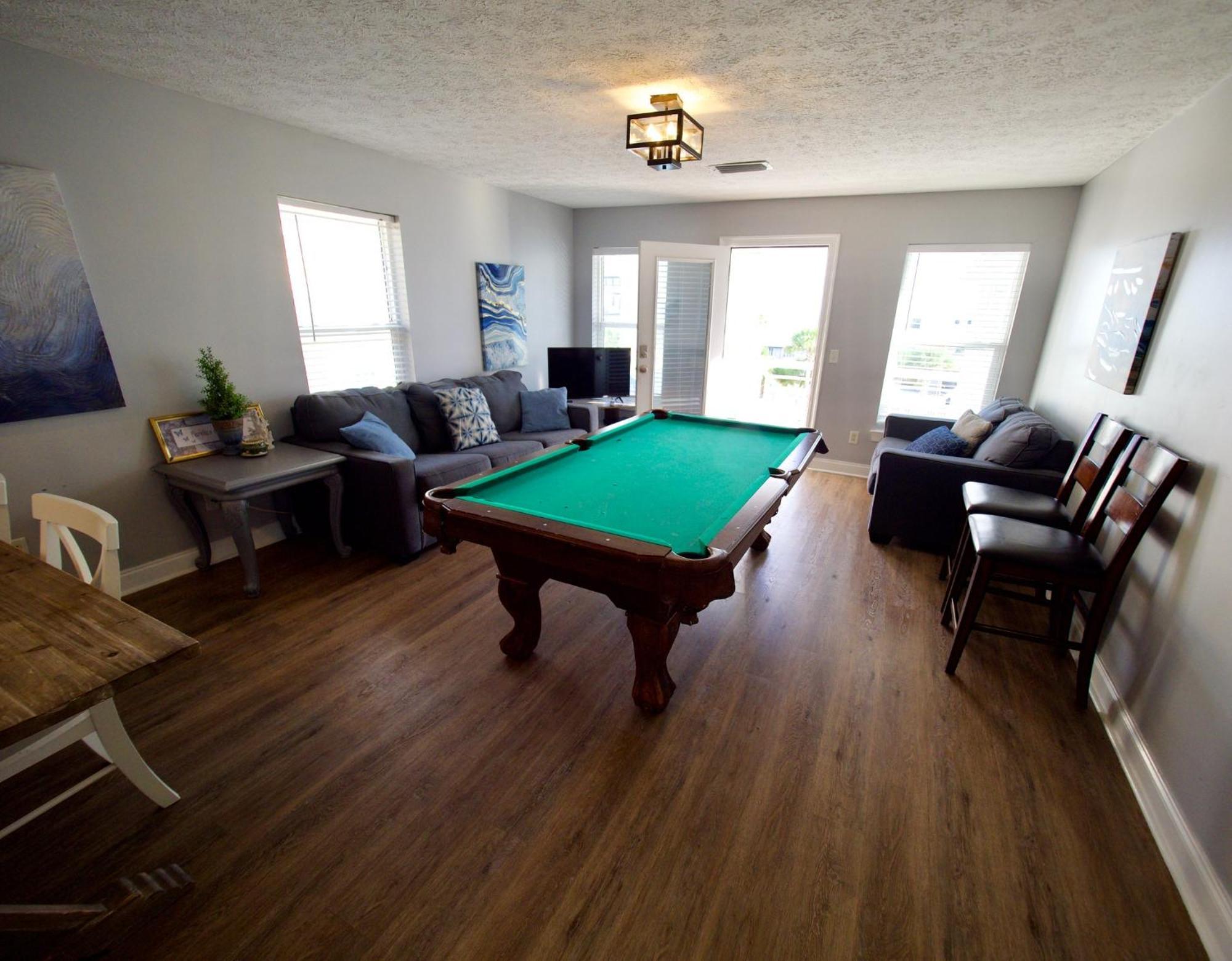 6 Br-seaside Cotton-heated Pool-game With Pool Table Panama City Beach