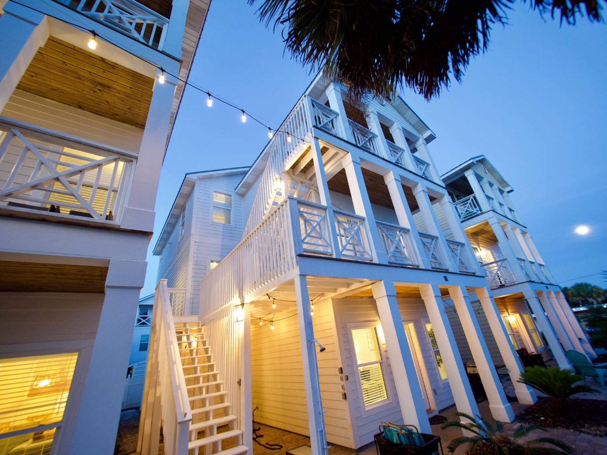 6 Br-seaside Cotton-heated Pool-game With Pool Table Panama City Beach